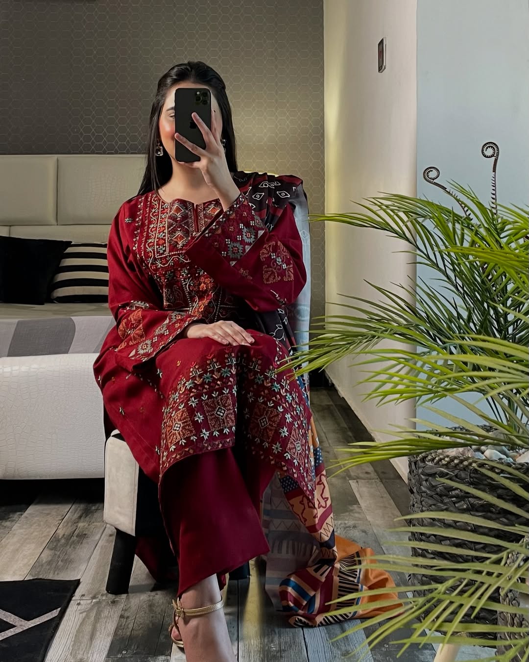 CF-5006 MARINA WOOL LUXURY WINTERS SHAWL DRESS ChoiceFabrics