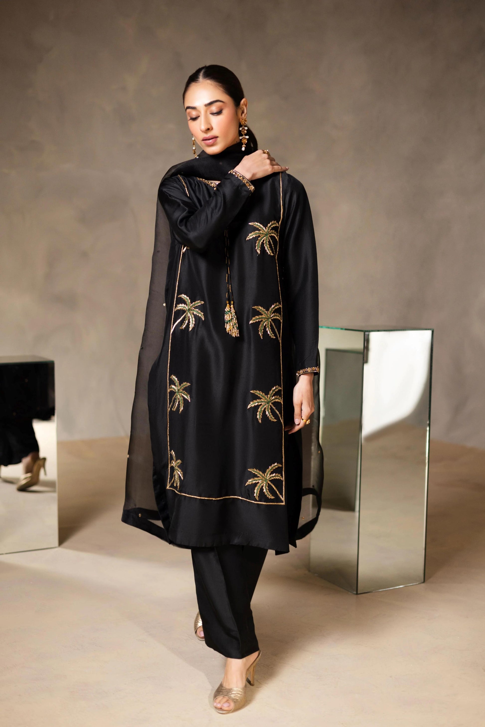 BLACK BERRY- PURE RAW SILK Choice Fabrics