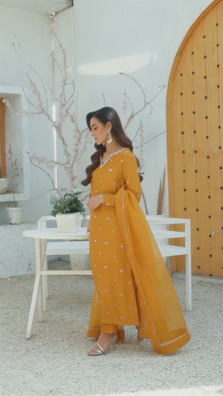 HINA-PURE RAW SILK